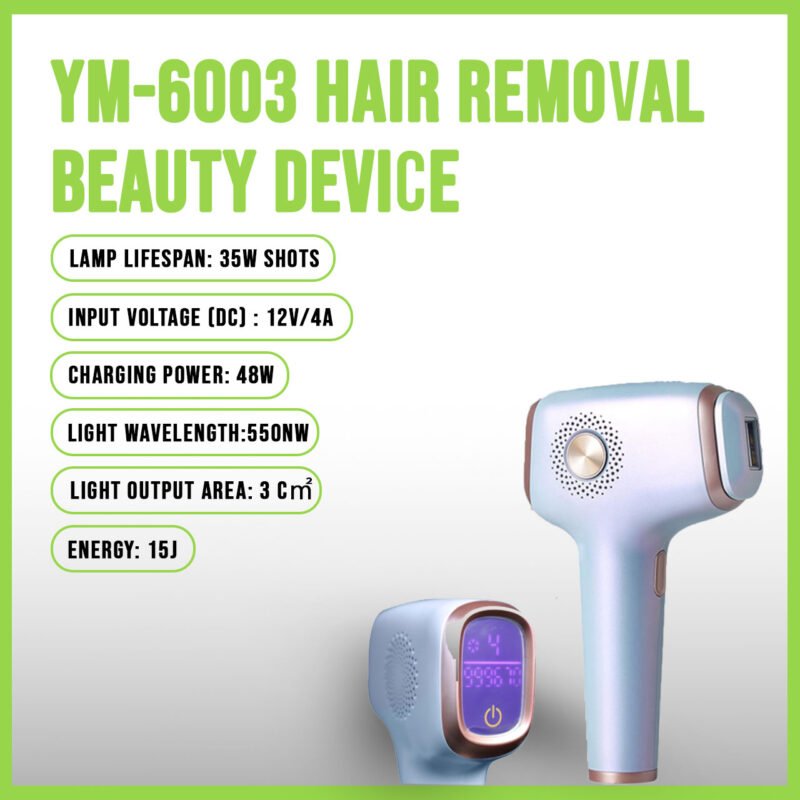 YM-6003 Hair removal beauty device - Image 2